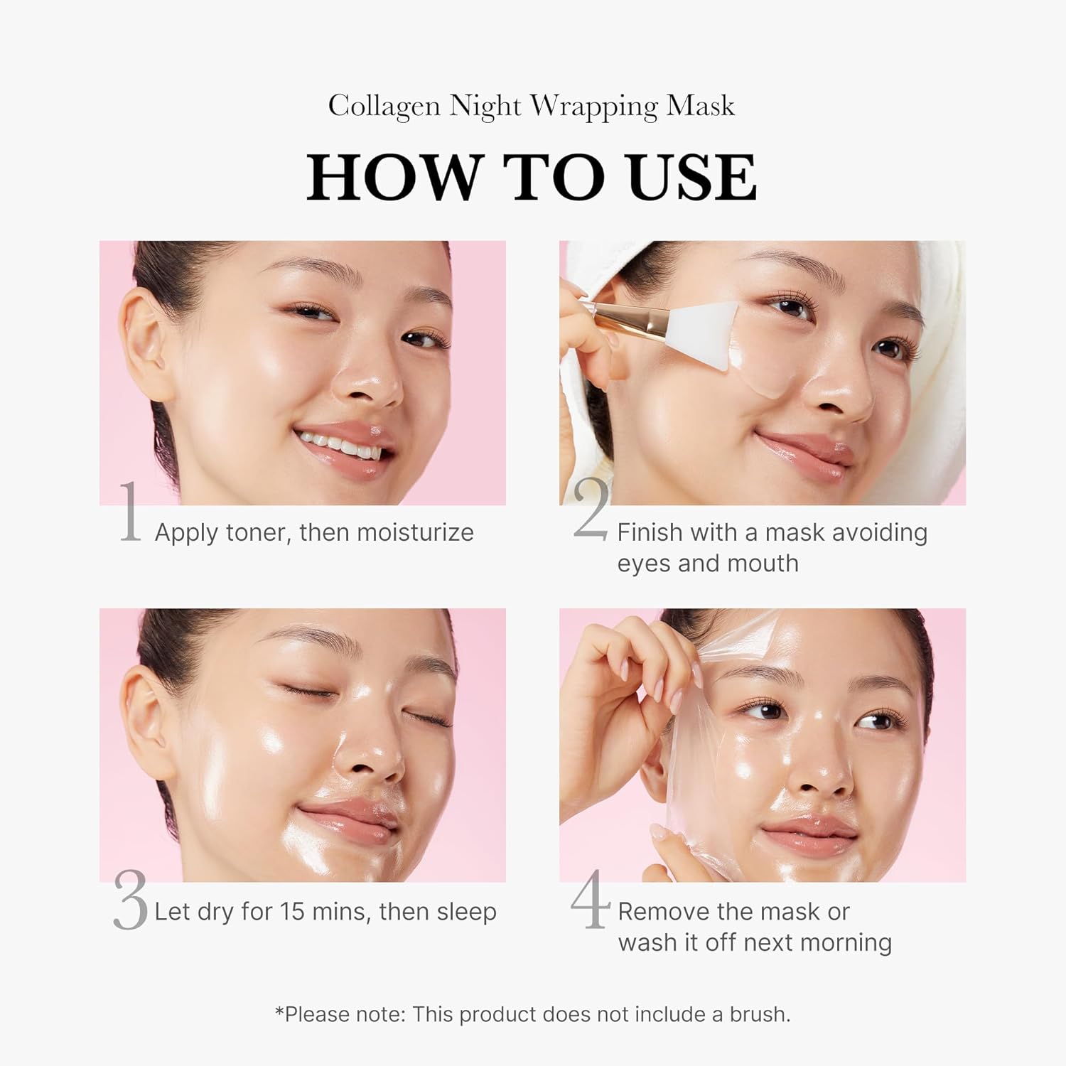 MEDICUBE - COLLAGEN NIGHT WRAPPING MASK 75ml