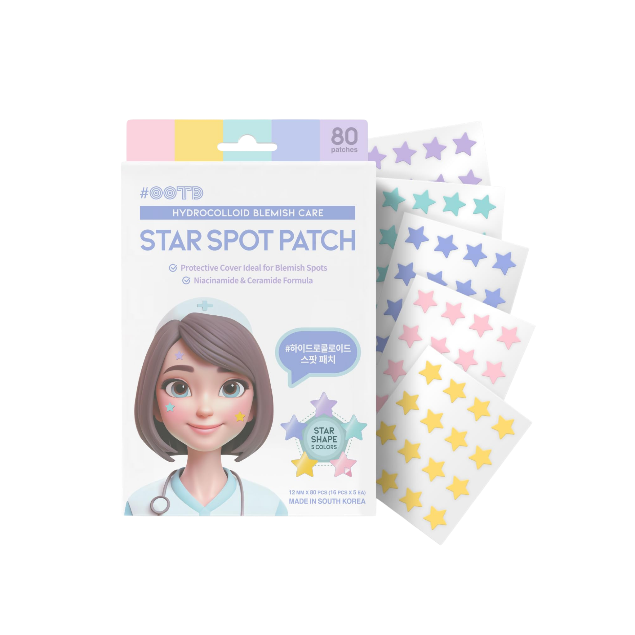OOTD - HYDROCOLLOID BLEMISH CARE STAR SPOT PATCH