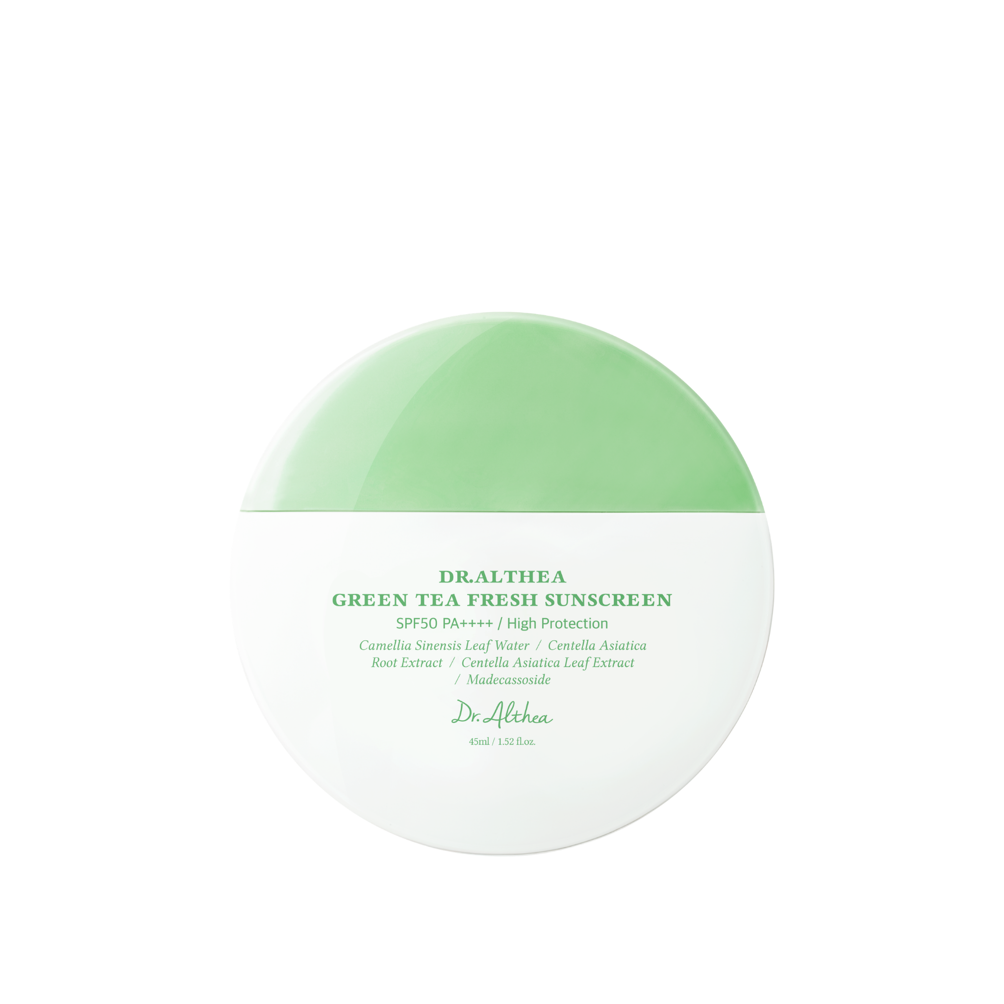 DR. AlLTHEA - GREEN TEA FRESH SUNSCREEN 45ml