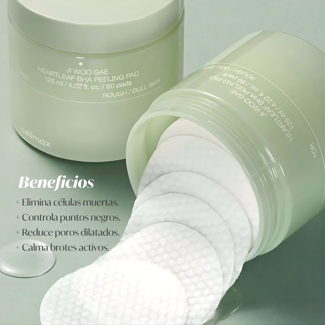 CELIMAX - HEARTLEAF BHA PEELING PAD