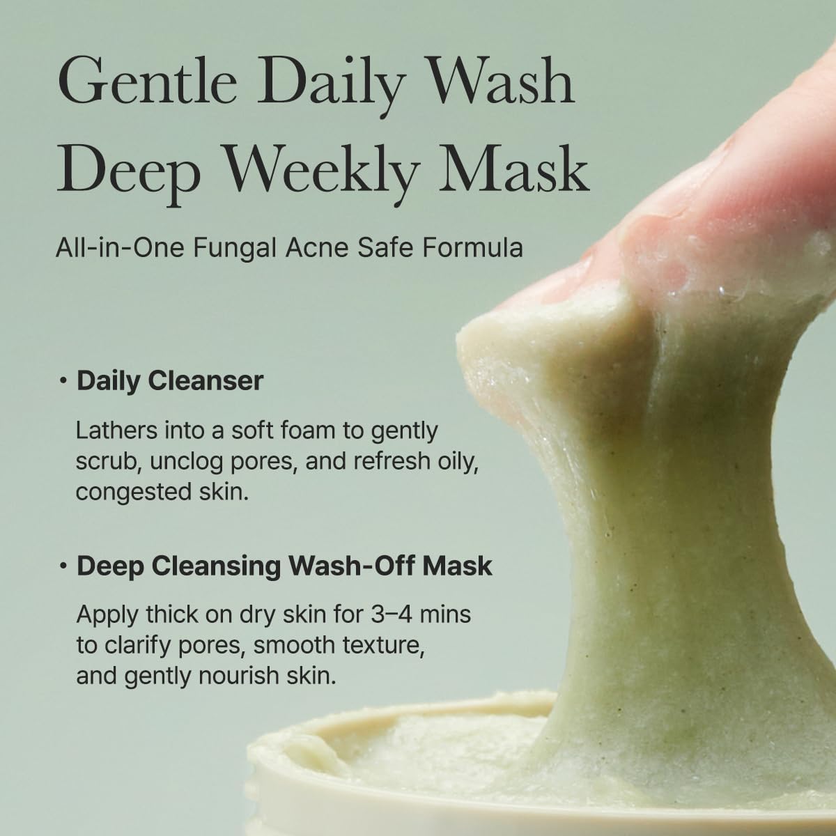 ARENCIA - FRESH GREEN RICE MOCHI CLEANSER 120g