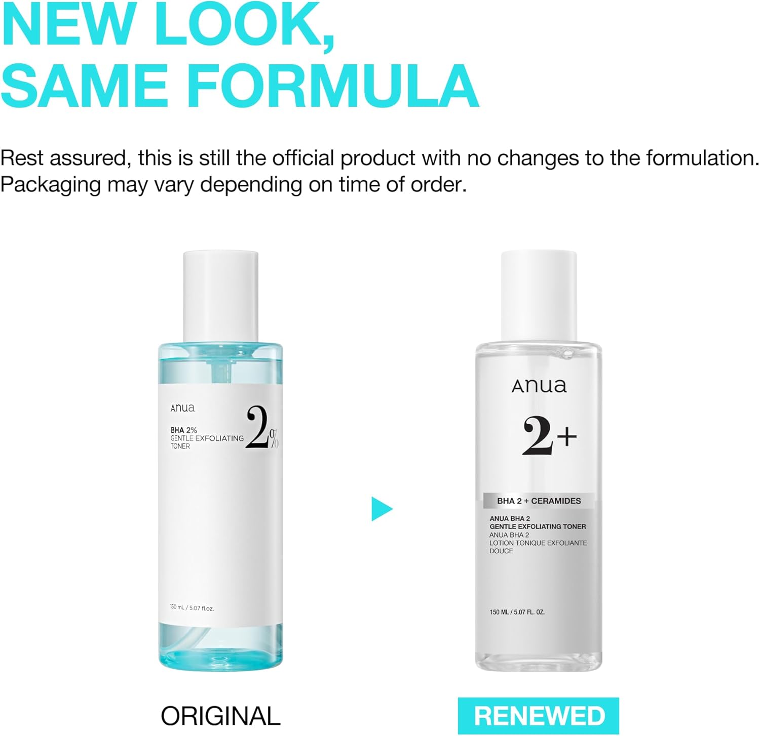 ANUA - BHA 2% GENTLE EXFOLIATING TONER 150ml