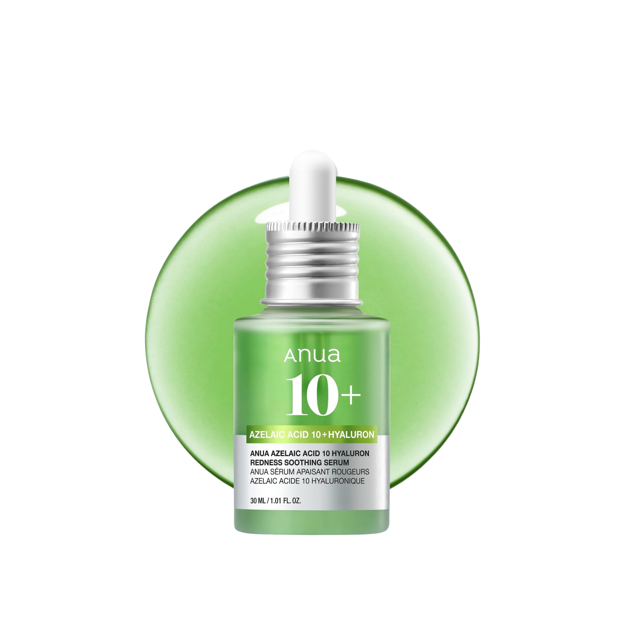 ANUA - AZELAIC ACID 10 HYALURON REDNESS SOOTHING SERUM 30ml