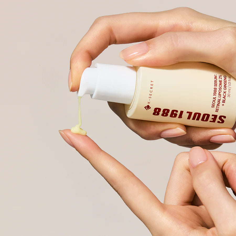 KSECRET - SEOUL 1988 SERUM : RETINAL LIPOSOME 2% + BLACK GINSENG 30ml