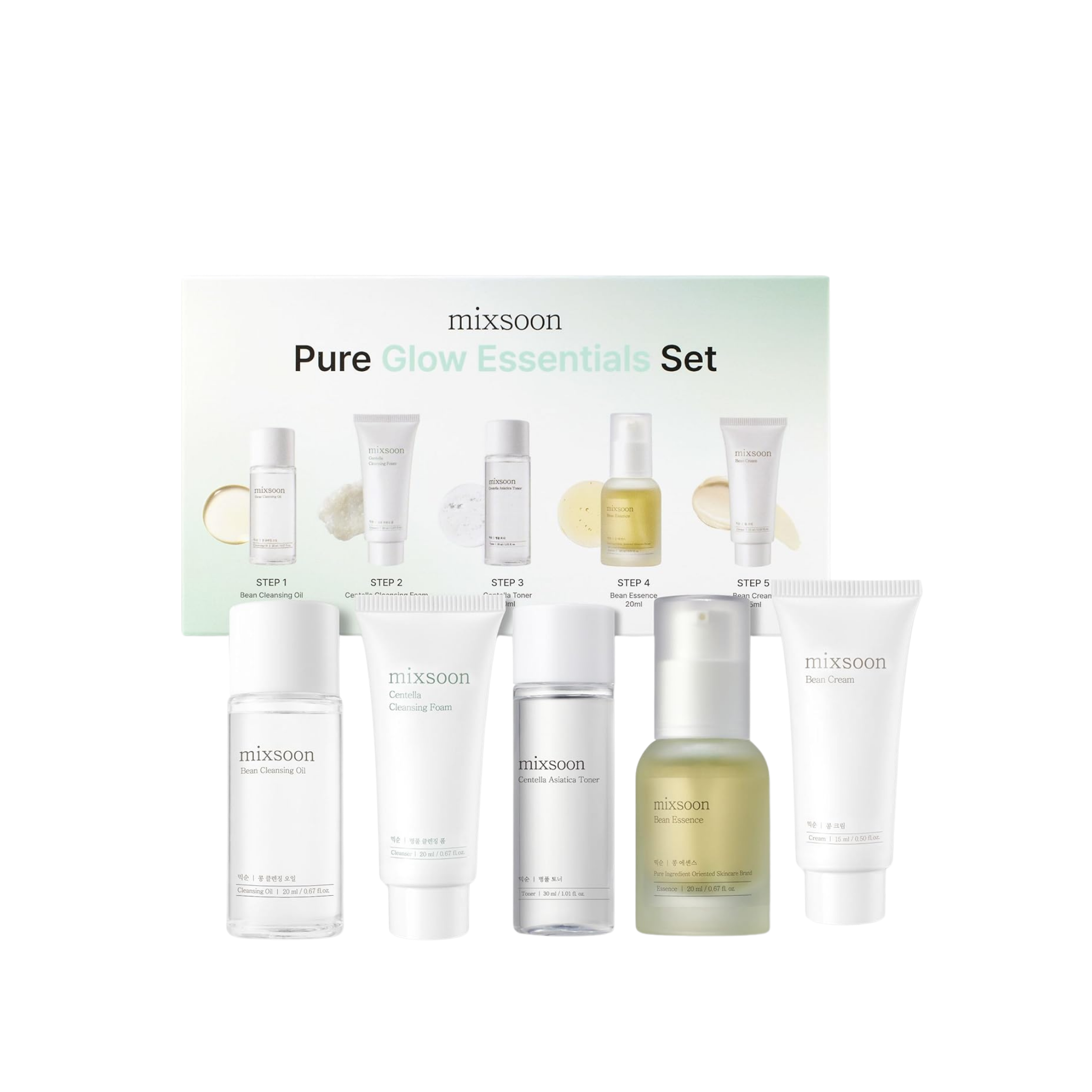 MIXSOON- PURE GLOW ESSENTIALS SET/KIT