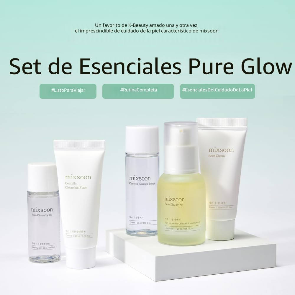 MIXSOON- PURE GLOW ESSENTIALS SET/KIT