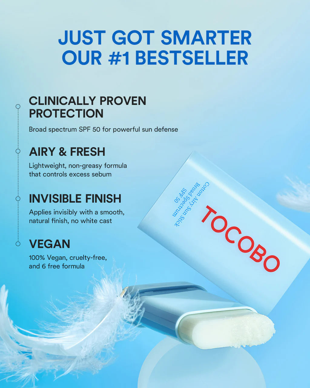 TOCOBO - COTTON SOFT SUN STICK 19g