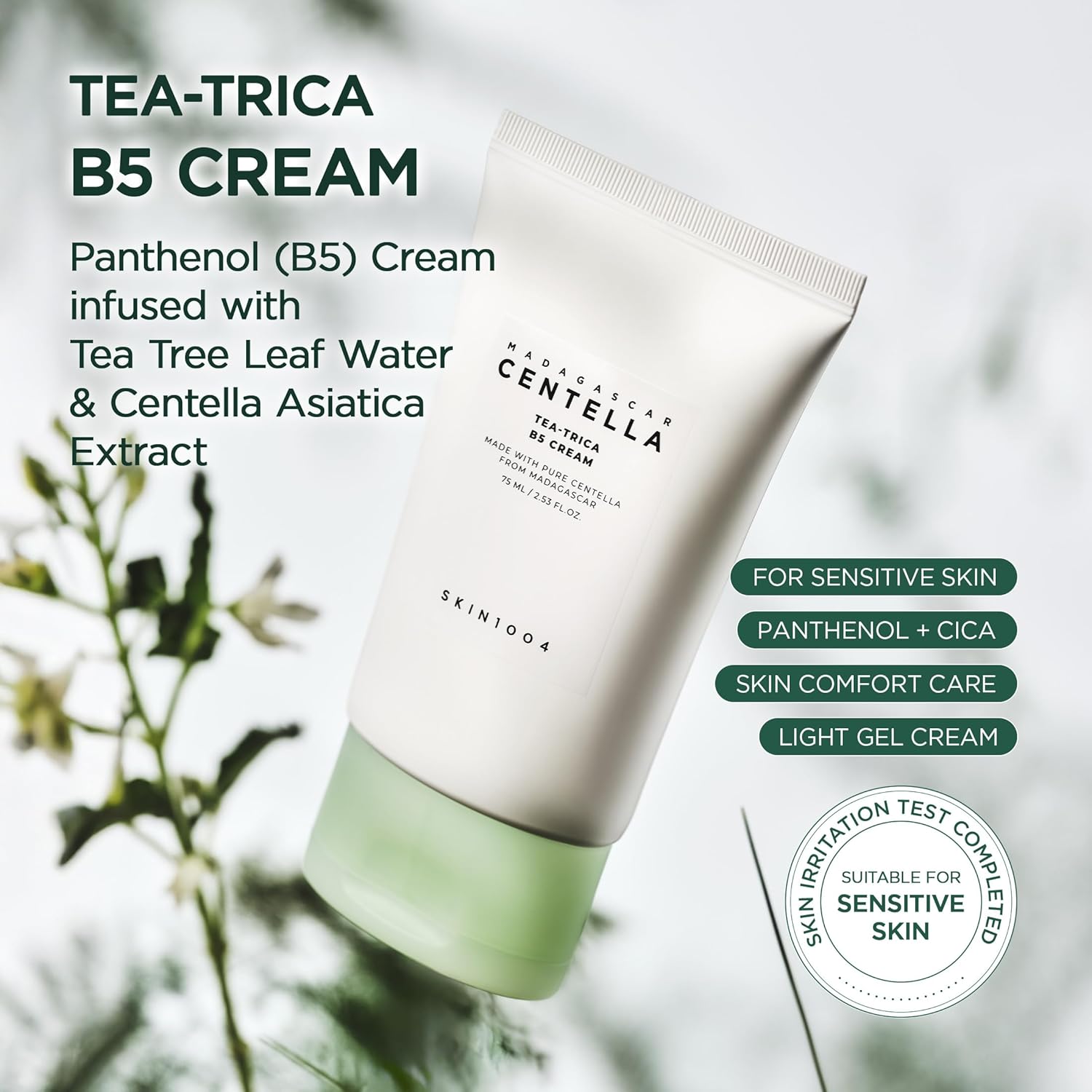 SKIN1004 - MADAGASCAR CENTELLA TEA TRICA B5 CREAM 75ml