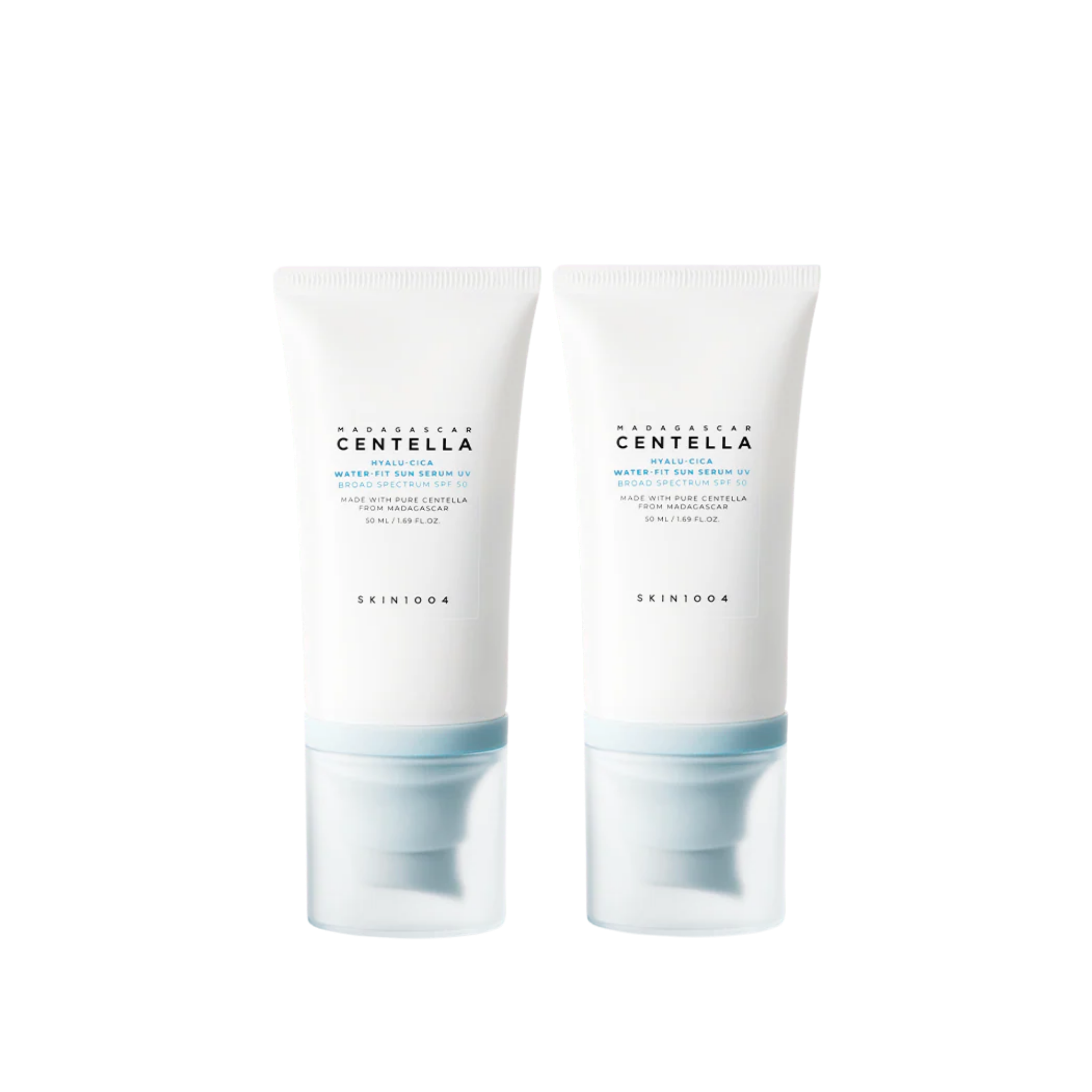 SKIN1004 - (TWIN PACK) HYALU-CICA WATER-FIT SUN SERUM SPF50+ PA++++ - 50ML*2