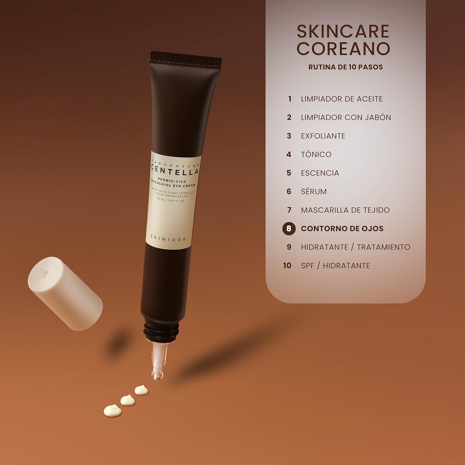 SKIN1004 - MADAGASCAR CENTELLA PROBIO-CICA BAKUCHIOL EYE CREAM 20ml