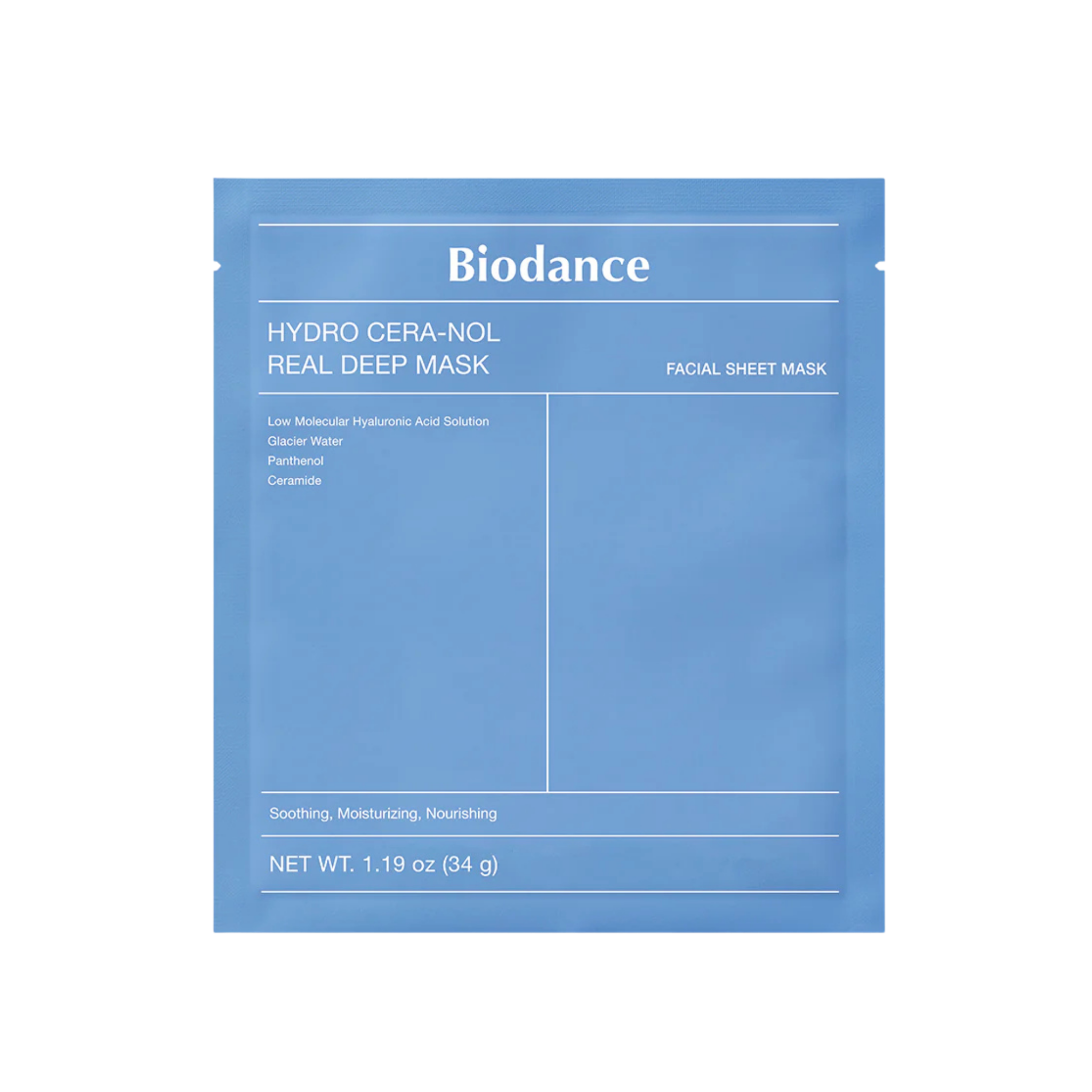 BIODANCE - HYDRO CERA-NOL REAL DEEP MASK 1 und