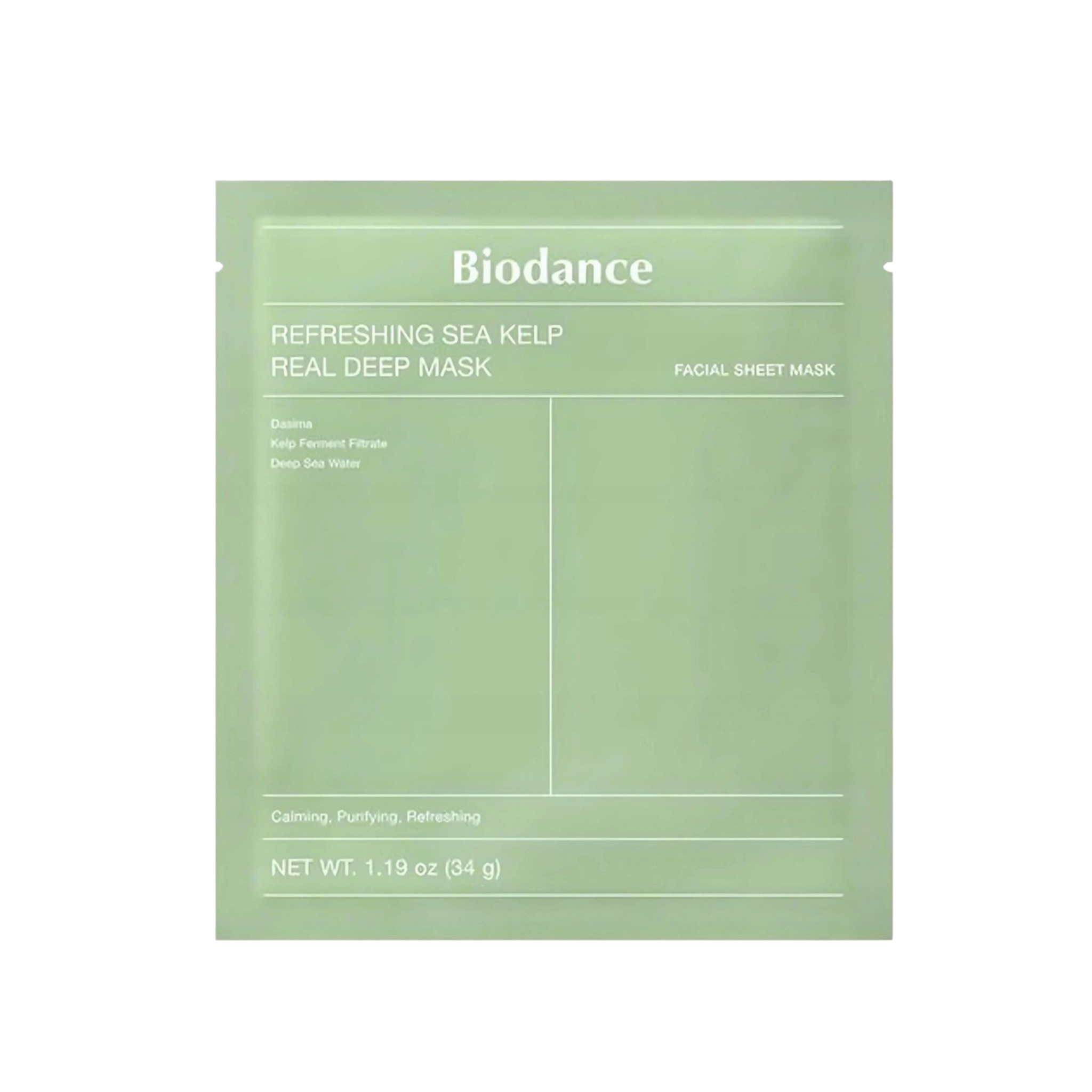 BIODANCE-REFRESHING SEA KELP REAL DEEP MASK 1 und
