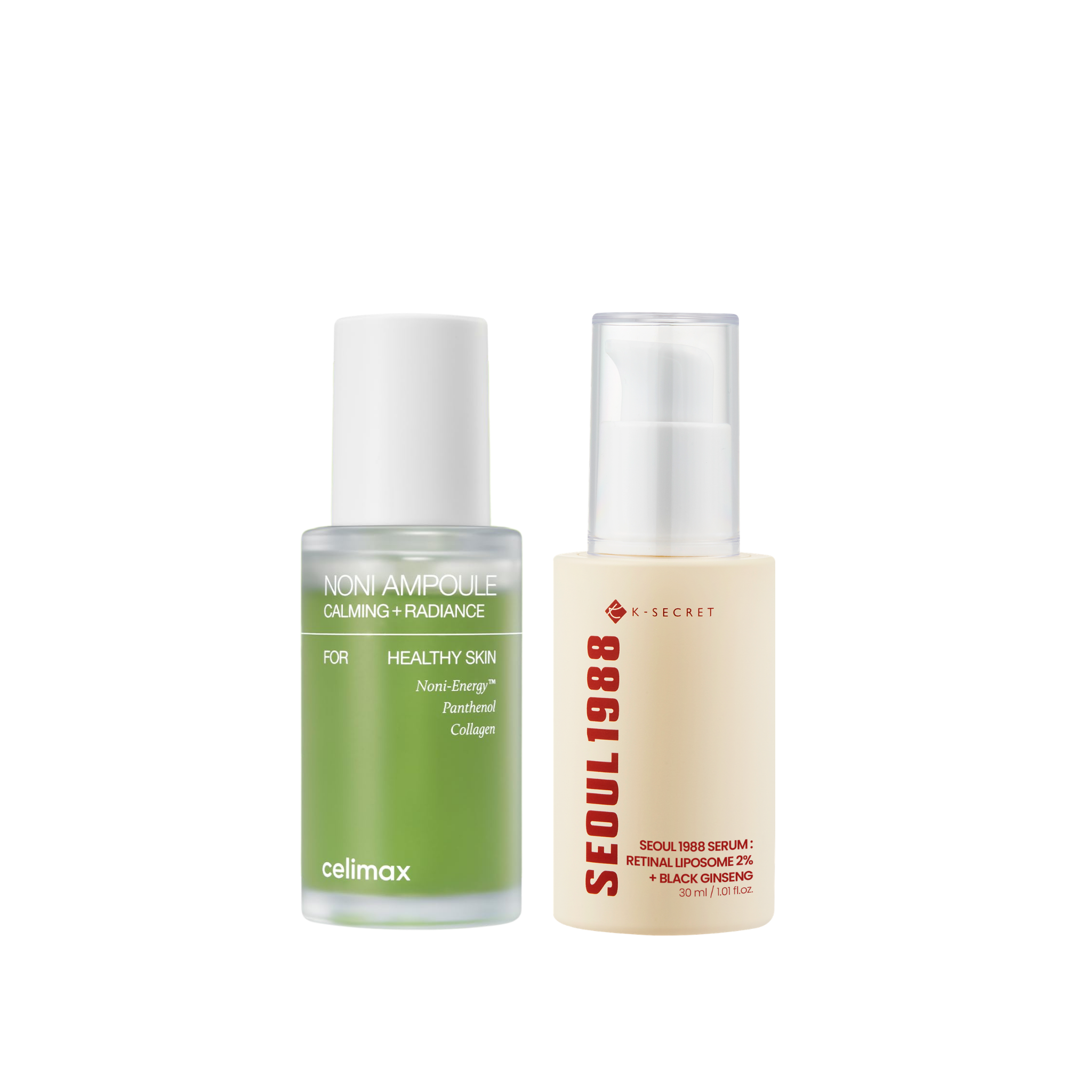 NONI + RETINAL RADIANCE DUO | CELIMAX + KSECRET