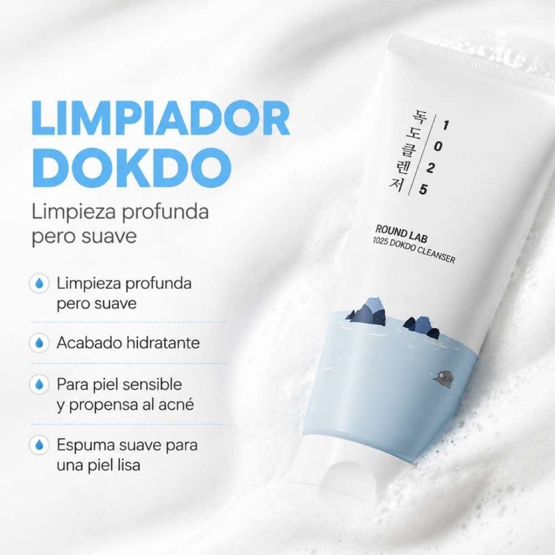 ROUND LAB 1025 Dokdo Cleanser | Limpiador