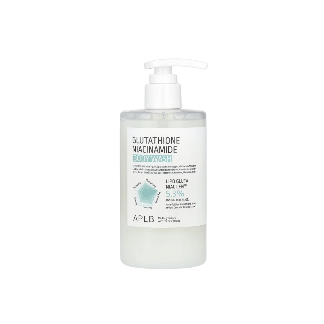 glutathione jabon APLB – Jabon Corporal Glutathione Niacinamide Body Wash (300 ml)
