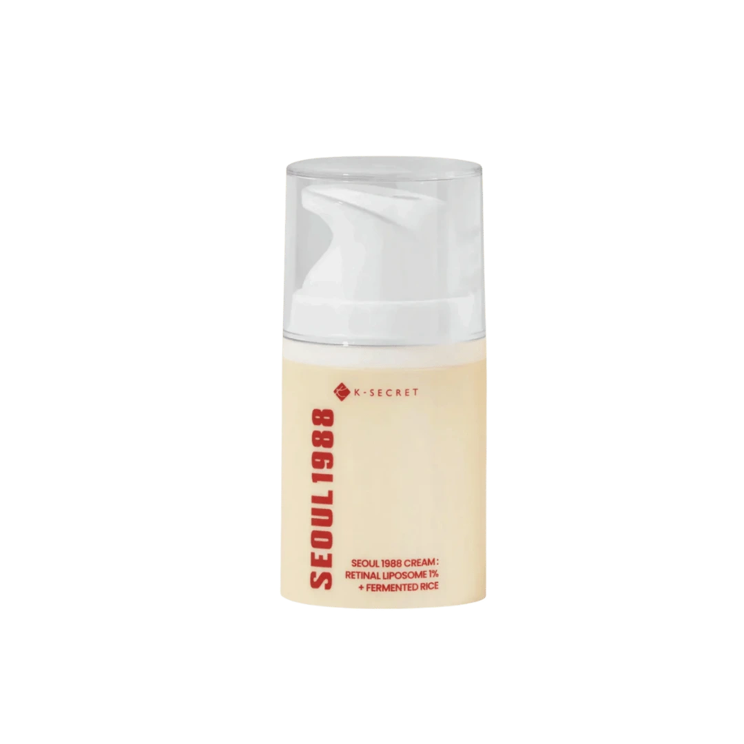 KSECRET – Seoul 1988 Crema Hidratante Cream: Retinal Liposome 1% + Fermented Rice