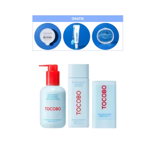 Kit TOCOBO Corea – Limpieza y Protección Solar + Regalos Exclusivos
