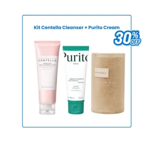 KIT CENTELLA CLEANSER+ PURITO CREAM